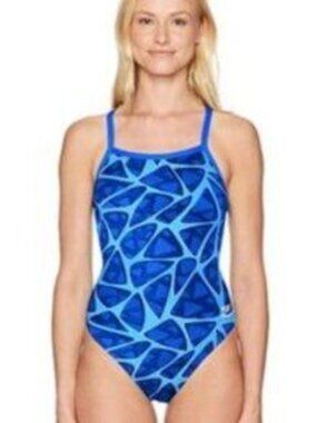 Speedo Caged Out Fly back Endurance+ One Piece